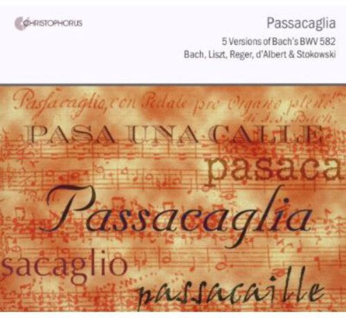 

CD диск Bach, J.S. / Rieger / Brandenburg State Orchestra: Passacaglia: 5 Versions