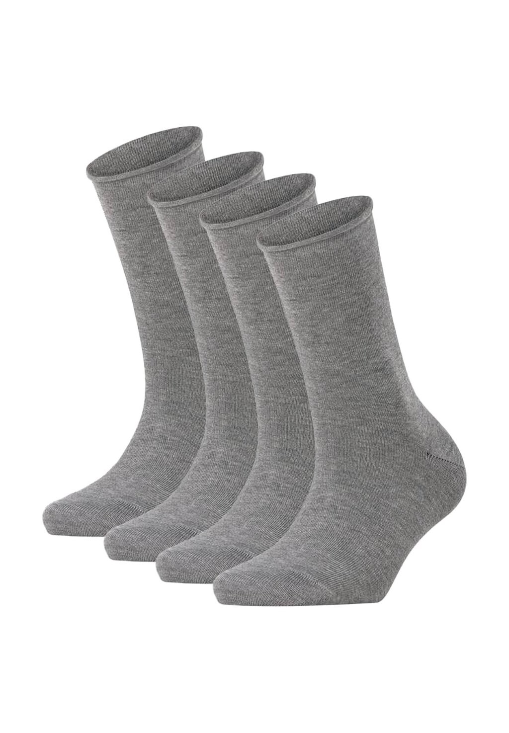 

Носки 4 PACK HAPPY ROLLBUNDCHEN DP SO FALKE, серый