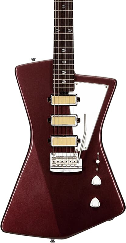 

Электрогитара Sterling St. Vincent Goldie Electric Guitar, Velveteen w/ Deluxe Gig Bag