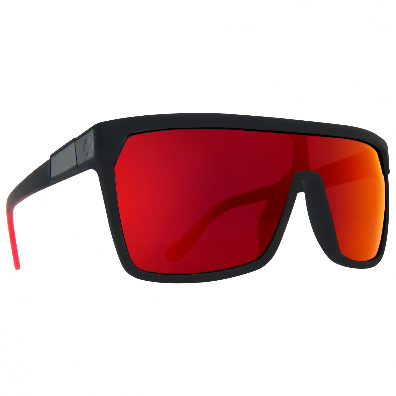 солнцезащитные очки доломит 2 0 tifosi optics цвет matte black smoke ac red clear Солнцезащитные очки Spy+ Flynn S3 (VLT 15%), цвет Soft Matte Black Red Fade