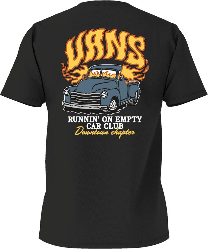 Футболка Vans Running On Empty Ss Tee, черный