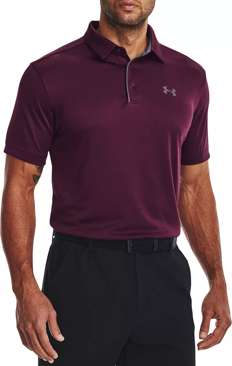 

Мужская рубашка-поло для гольфа Under Armour Tech, фиолетовый