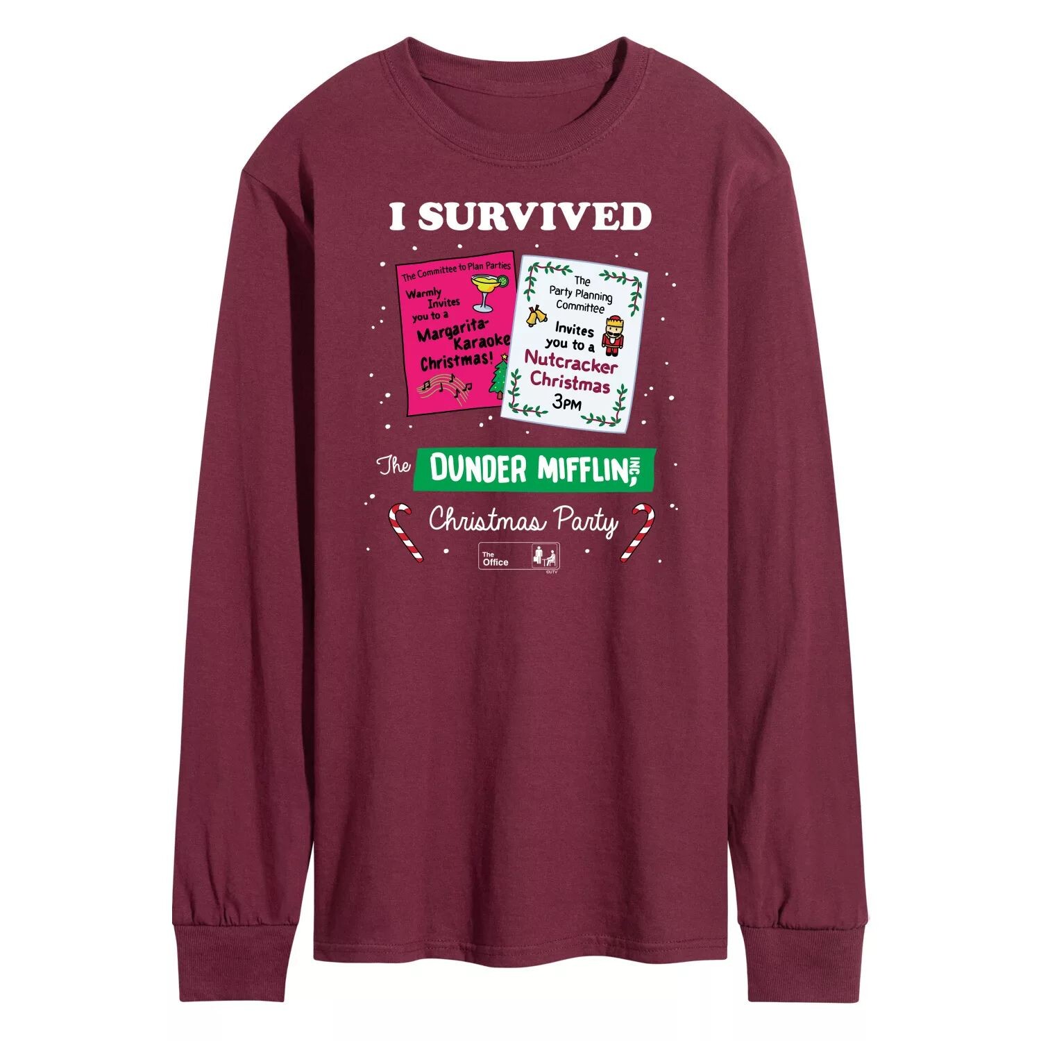 

Мужская футболка The Office Survived Christmas Party Licensed Character