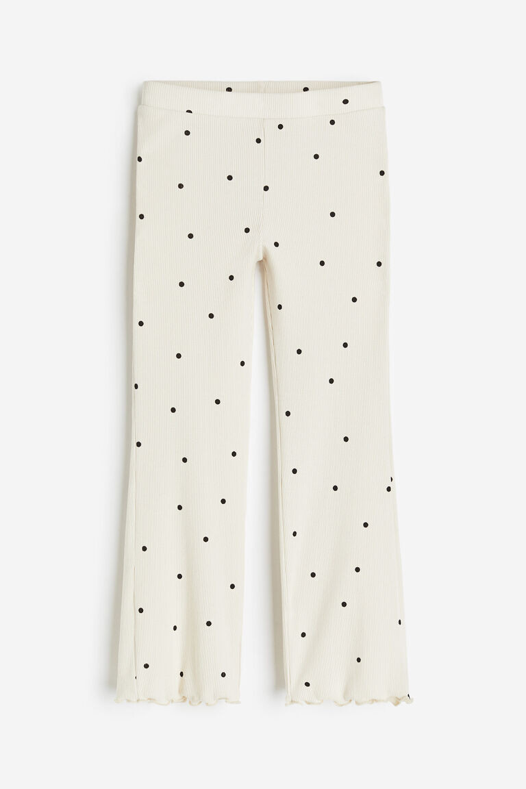 

Расклешенные леггинсы H&M, белый