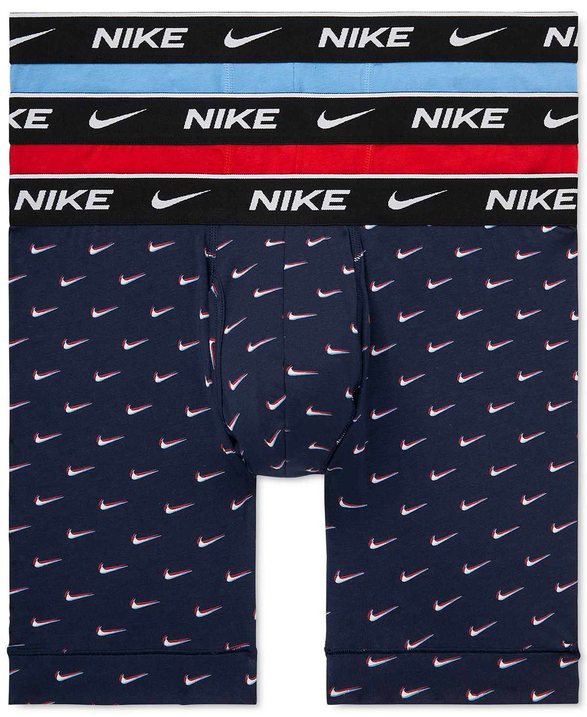 

Мужские 3-комп. Хлопковые боксеры-боксеры Dri-FIT Essential Nike