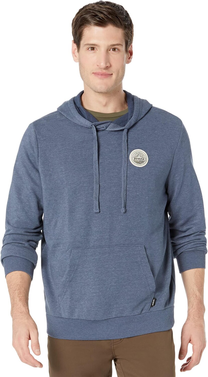 

Толстовка с нашивкой Prana, цвет Denim Heather