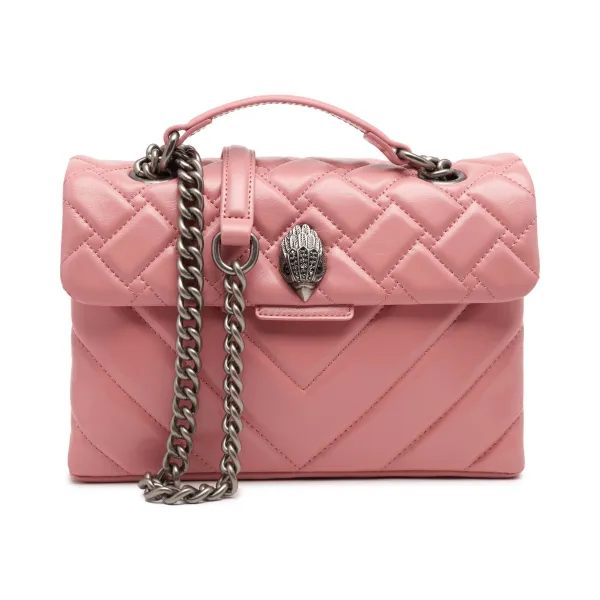 

Кожаная сумка через плечо Kensington Kurt Geiger, розовый