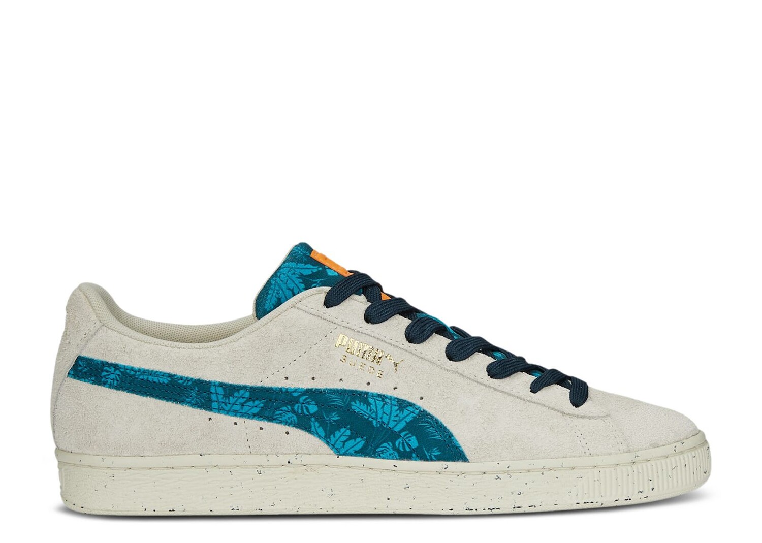 

Кроссовки Puma Suede 'Gentle Jungle - Ivory', кремовый, Бежевый;серый
