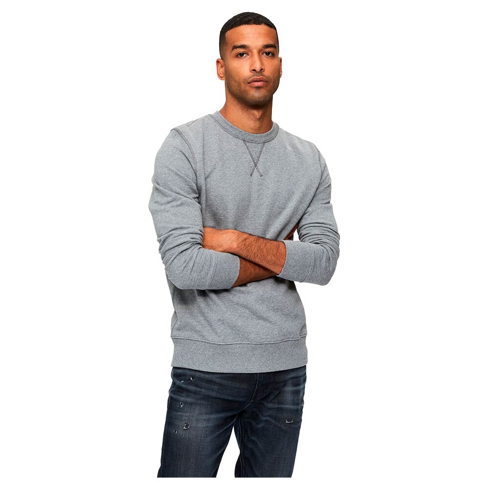 

Толстовка Selected Jason 340 Crew Neck, серый