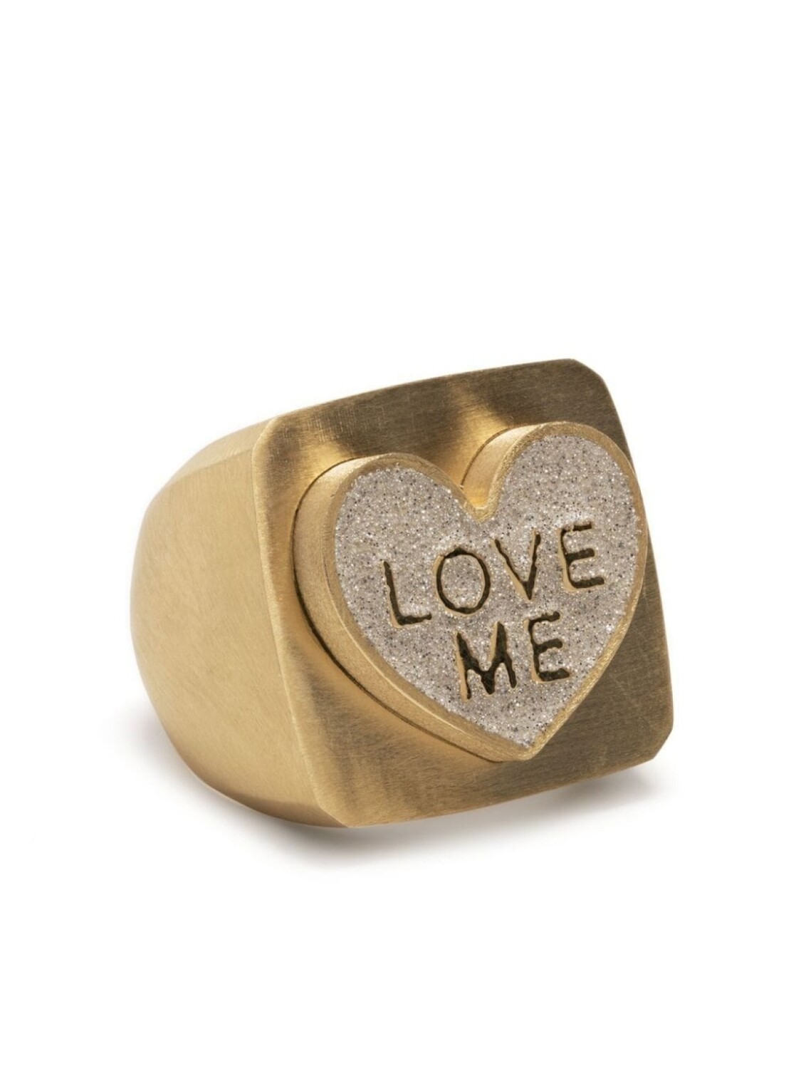

Кольцо Love Me из желтого золота Lauren Rubinski, золотой