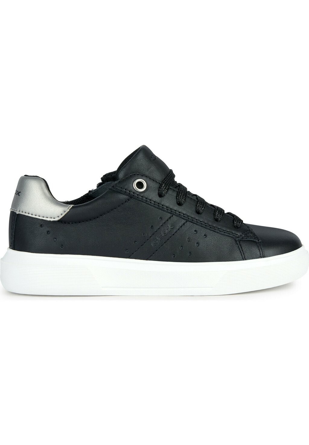 

Низкие кроссовки J Nettuno Geox, цвет black dark silver