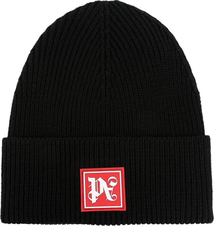 

Шапка Palm Angels Monogram Ski 'Black/Red', черный