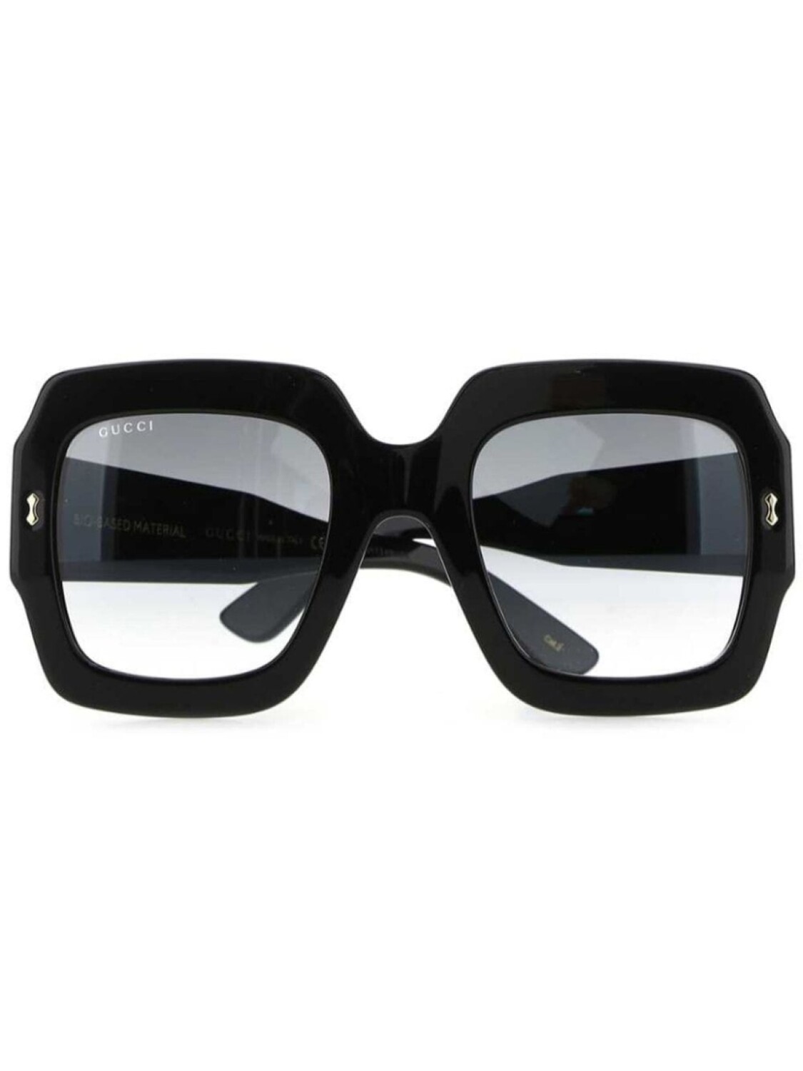 

Gucci Eyewear массивные солнцезащитные очки с эффектом градиента, черный