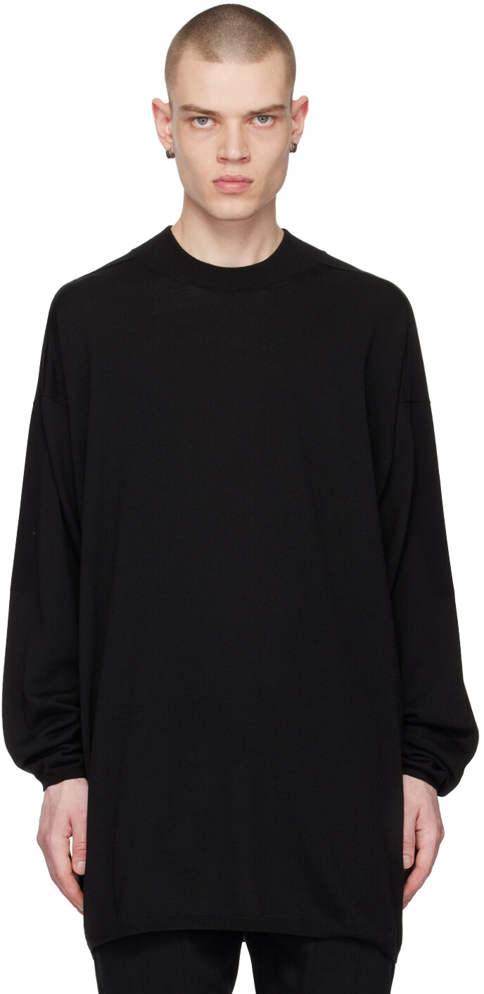 

Черный свитер Томми Rick Owens