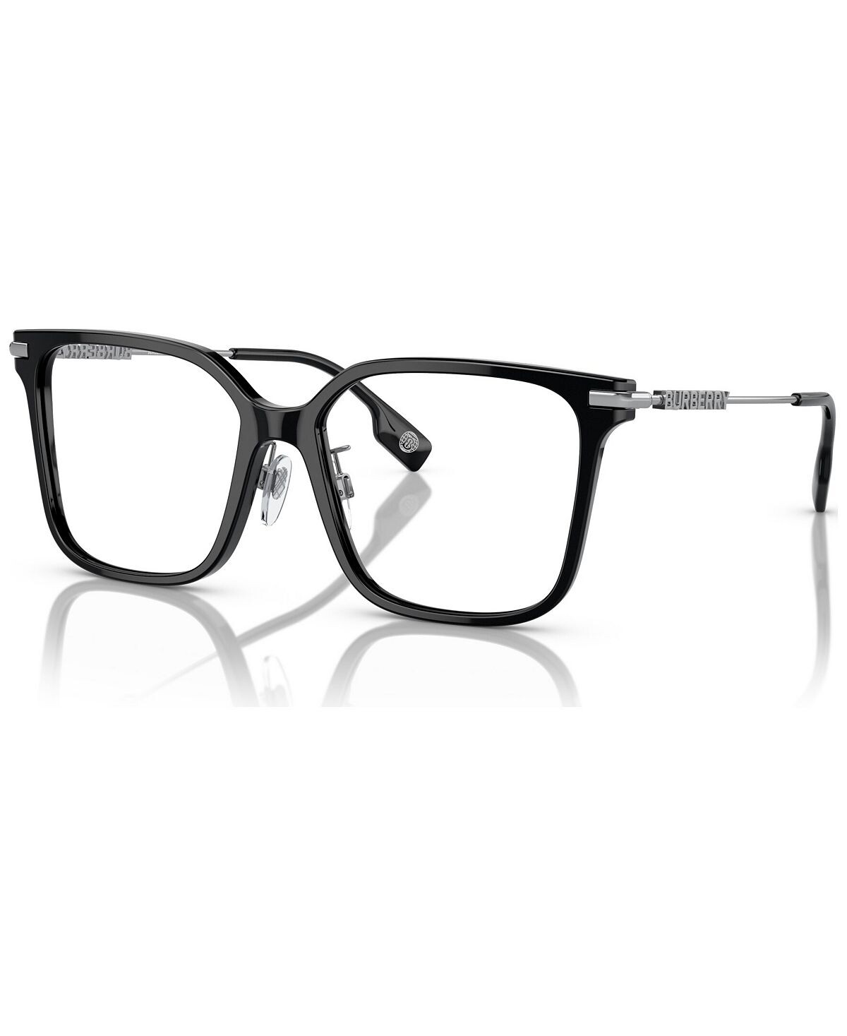 

Женские квадратные очки, BE2376 52 Burberry, черный