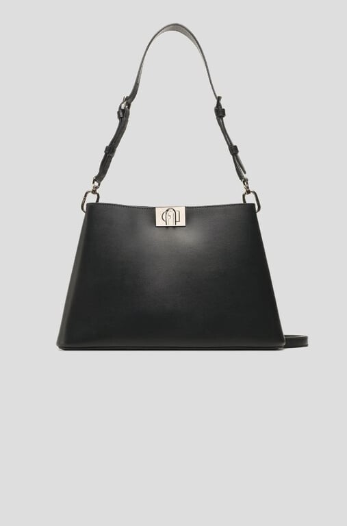 

Наплечная сумка женская Furla FLEUR M, черный