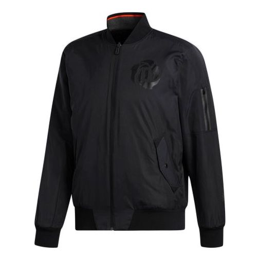 Куртка adidas Icon Jkt Rvs Basketball Sports Jacket Black, черный