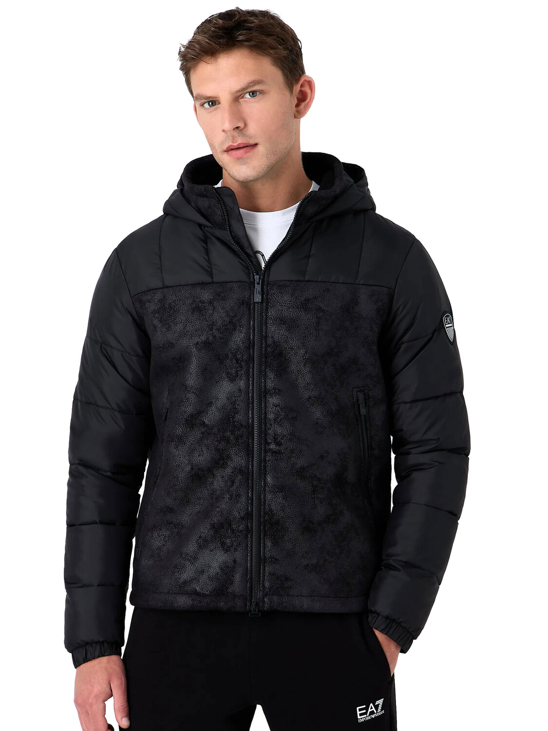 

EMPORIO ARMANI Утепленная куртка, черный