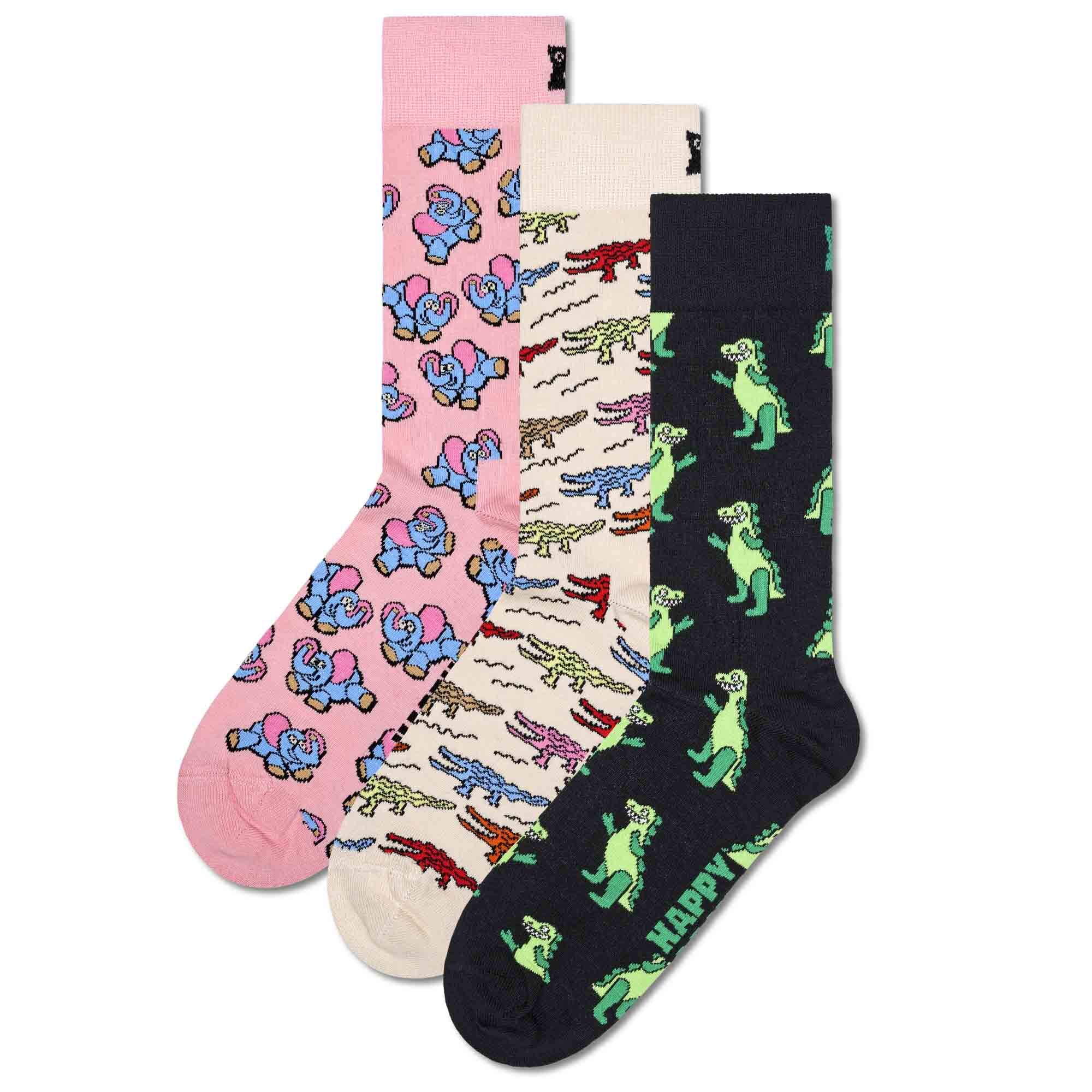 Носки Happy Socks 3 шт, цвет Elephant