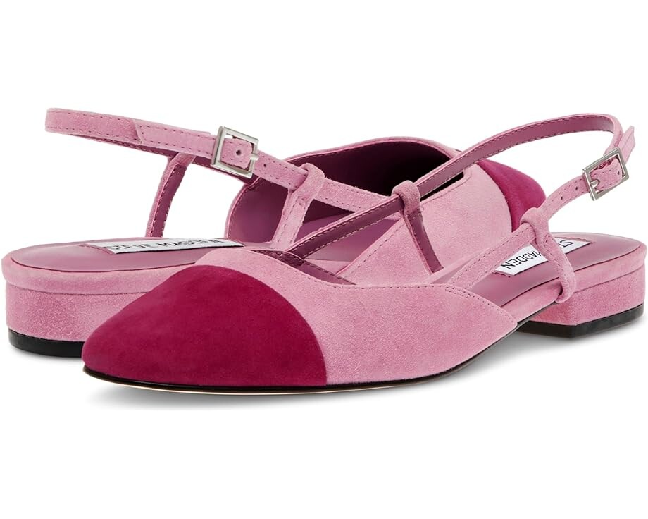 

Балетки Steve Madden Belinda Flat, цвет Pink Suede