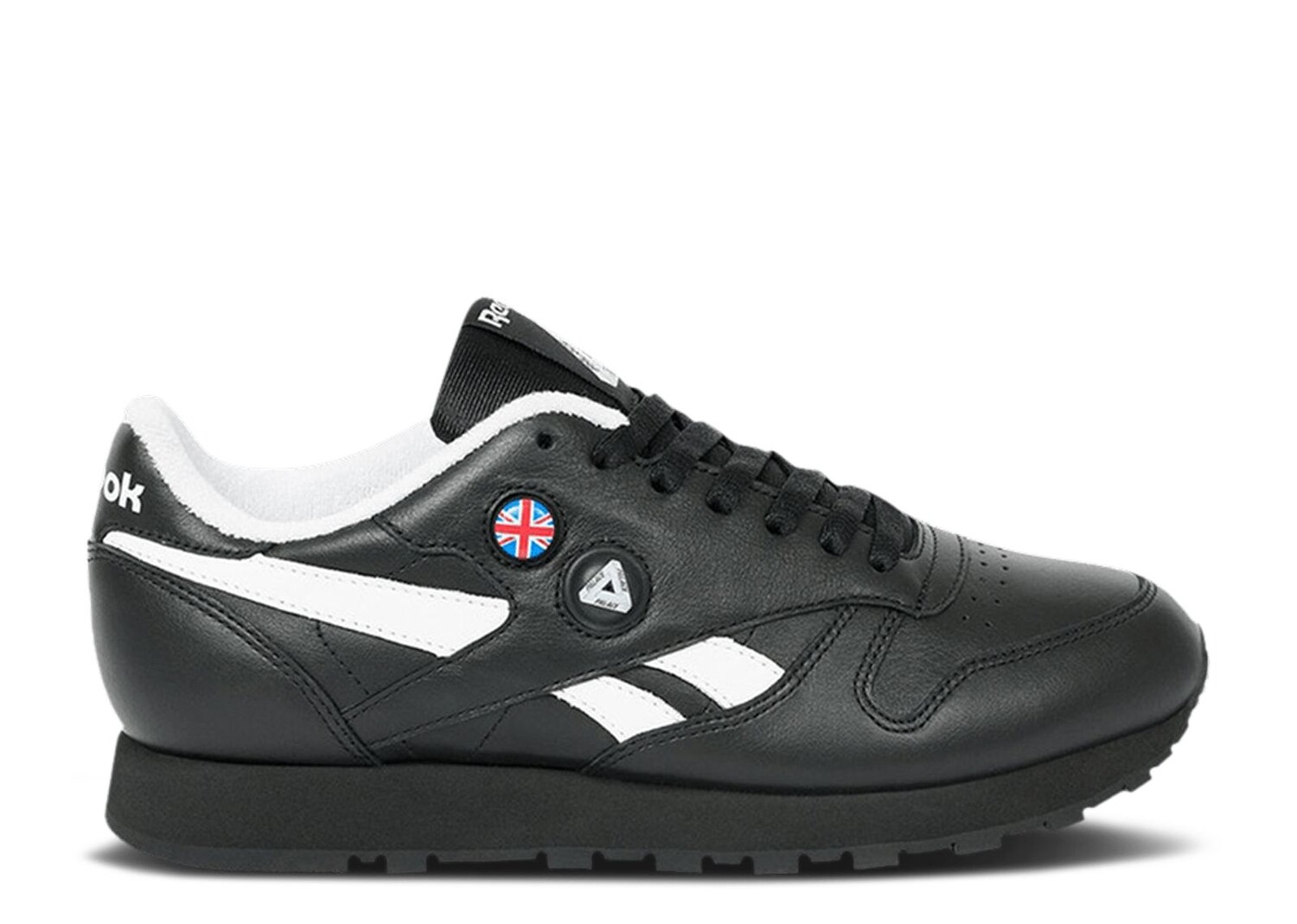 

Кроссовки Reebok Palace X Classic Leather Pump 'Black', черный