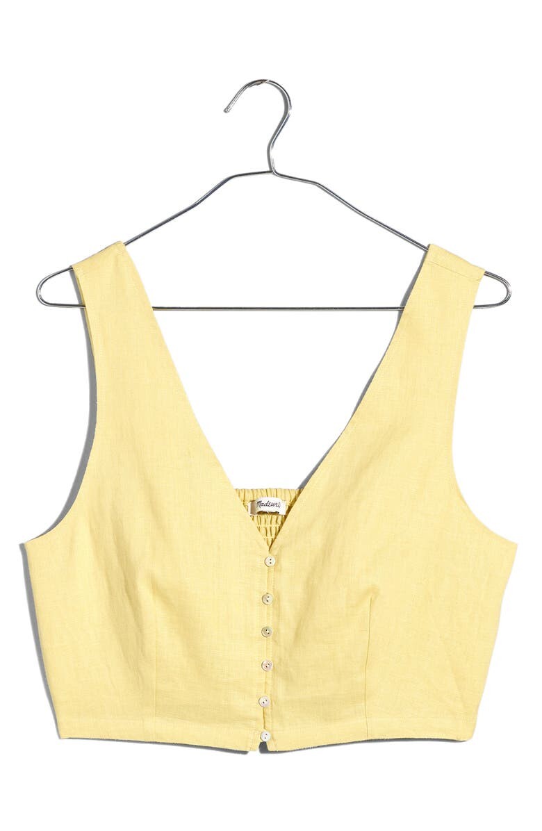 

Гвен Суперкроп Льняной Танк MADEWELL