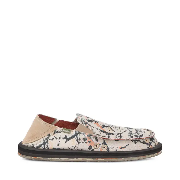 

Мужские повседневные туфли без шнуровки Sanuk Sidewalk Surfer ST Donavon, цвет Paint Splatter