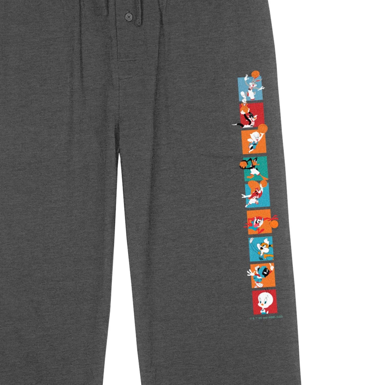 

Мужские пижамные штаны в коробках с персонажами баскетбола Looney Tunes Licensed Character