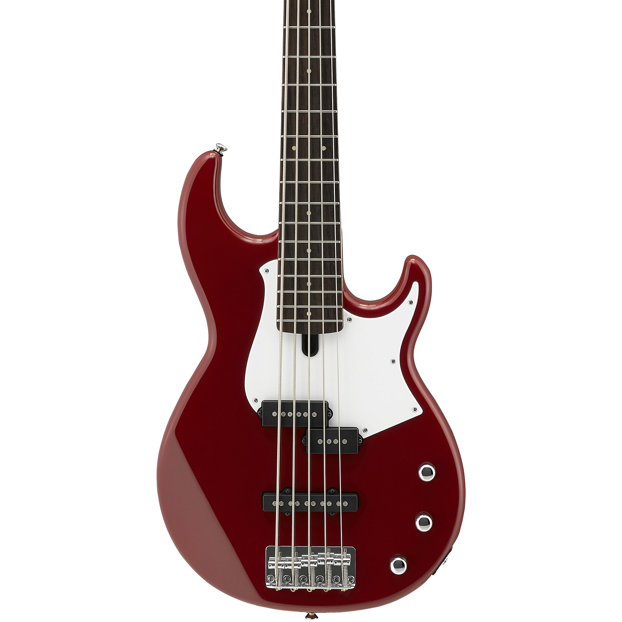 цена Yamaha BB235 5-струнная электрическая бас-гитара красно-белая накладка