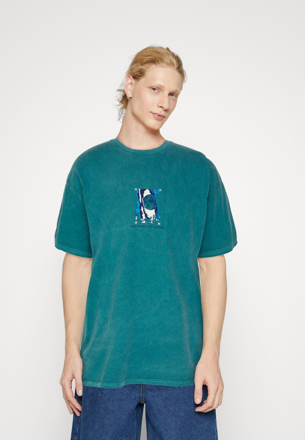 

Футболка с принтом BEYOND VISIONS TEE BDG Urban Outfitters, бирюзовый, Зеленый