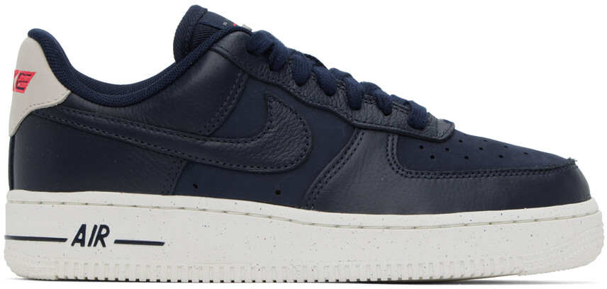

Кроссовки Nike Air Force 1 07 темно-синие, Синий
