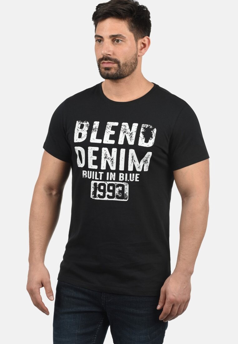 

Футболка с принтом Blend, черный