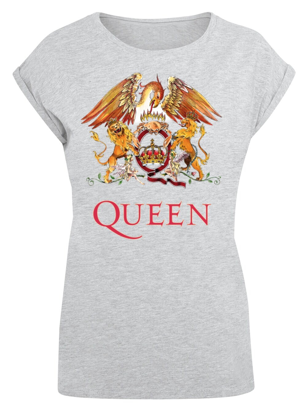 

Рубашка F4Nt4Stic Queen Classic Crest Blk, пестрый серый