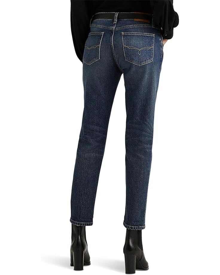 

Джинсы LAUREN Ralph Lauren Relaxed Tapered Ankle Jean, цвет Baltic Wash