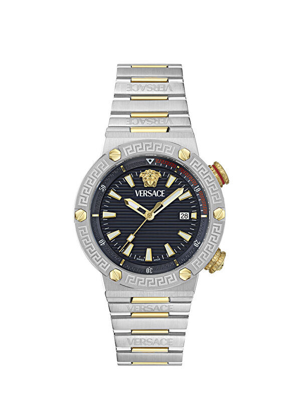 

Vrscve8G00424 и мужские наручные часы Versace, золотой