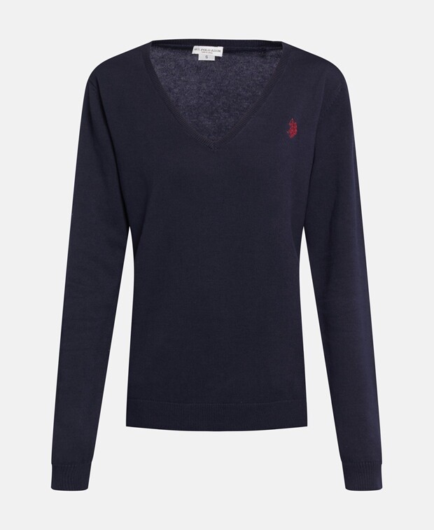 

Джемпер с длинными рукавами U.S. Polo Assn., темно-синий