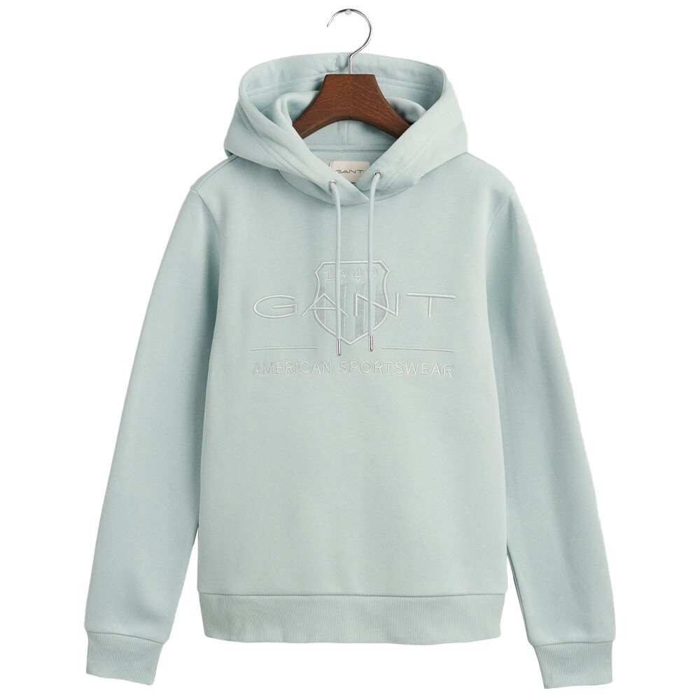 

Худи Gant Reg Tonal Shield, зеленый