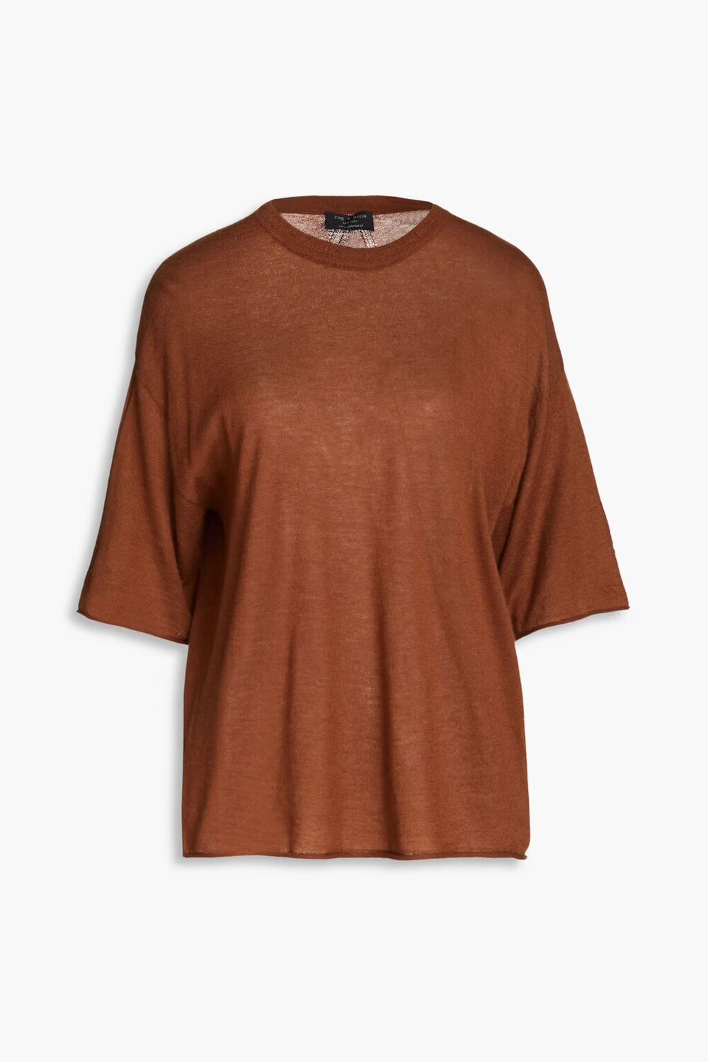 

Кашемировый топ Rag & Bone, коричневый