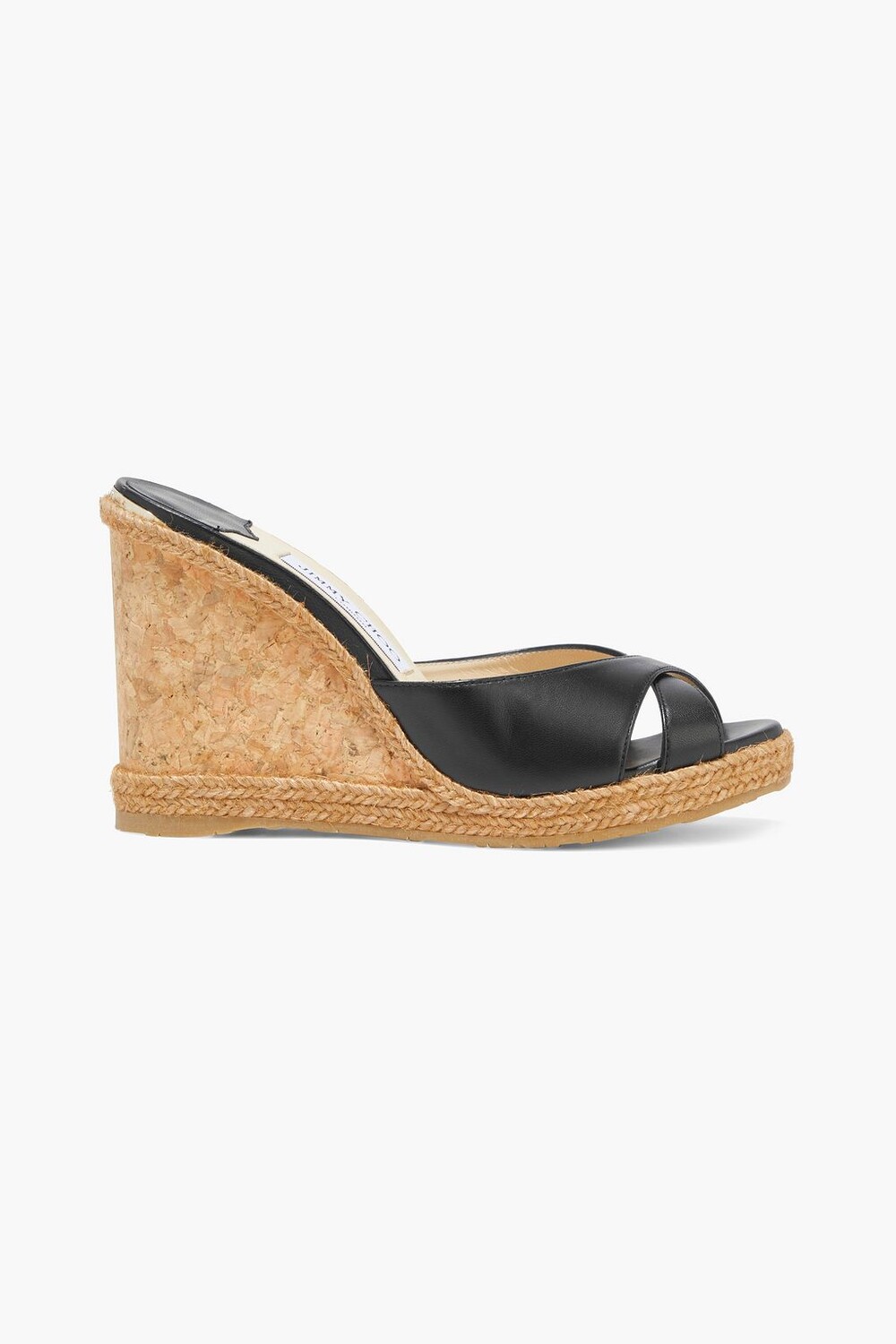

Кожаные мюли Almer 105 на танкетке JIMMY CHOO, черный