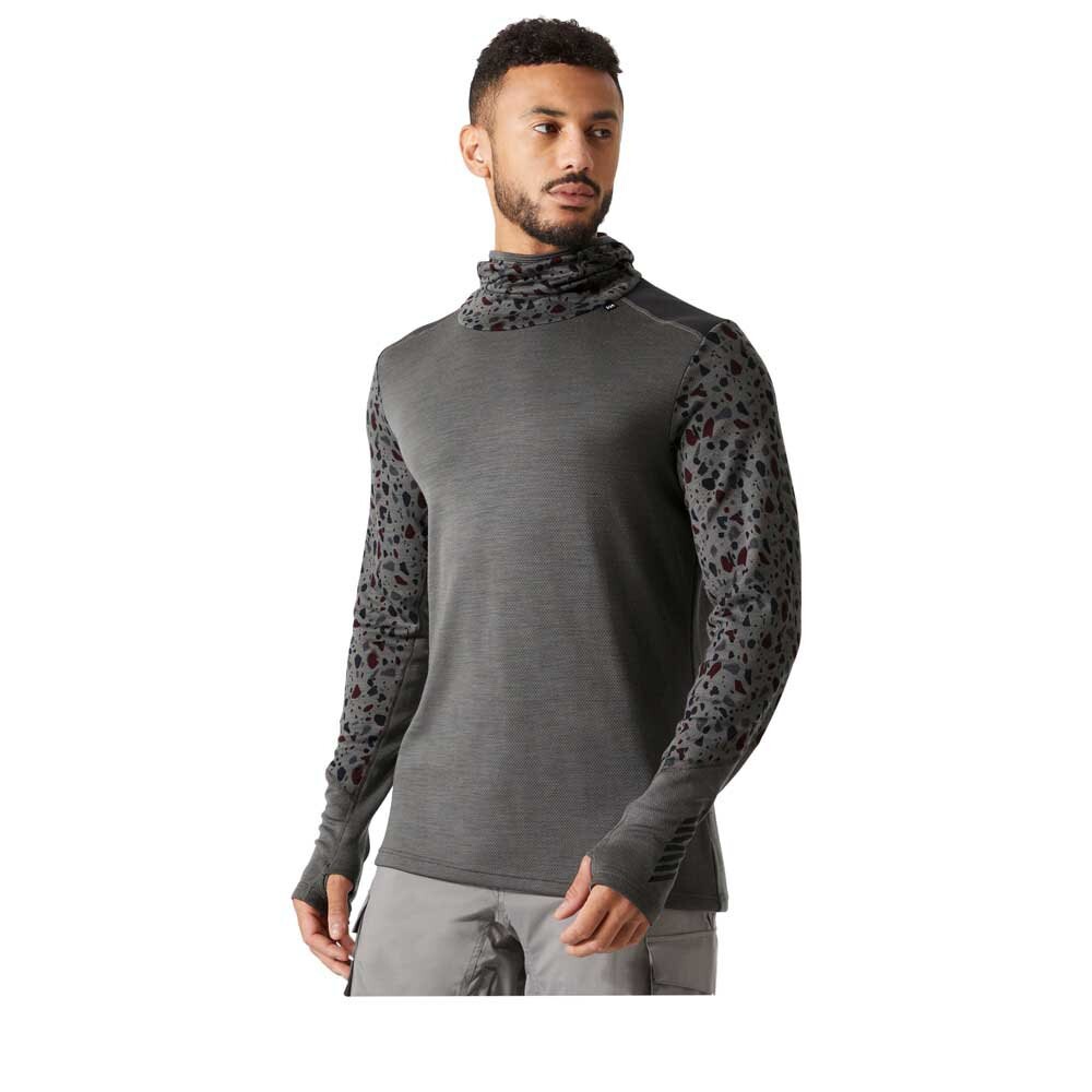 

Футболка с длинным рукавом Helly Hansen Lifa Merino Midw Blcie, серый