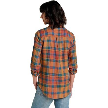 

Фланелевая рубашка Re-Form женская Toad&Co, цвет Hazel