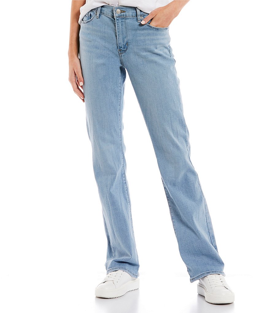 Классические джинсы Bootcut со средней посадкой Levi's, синий