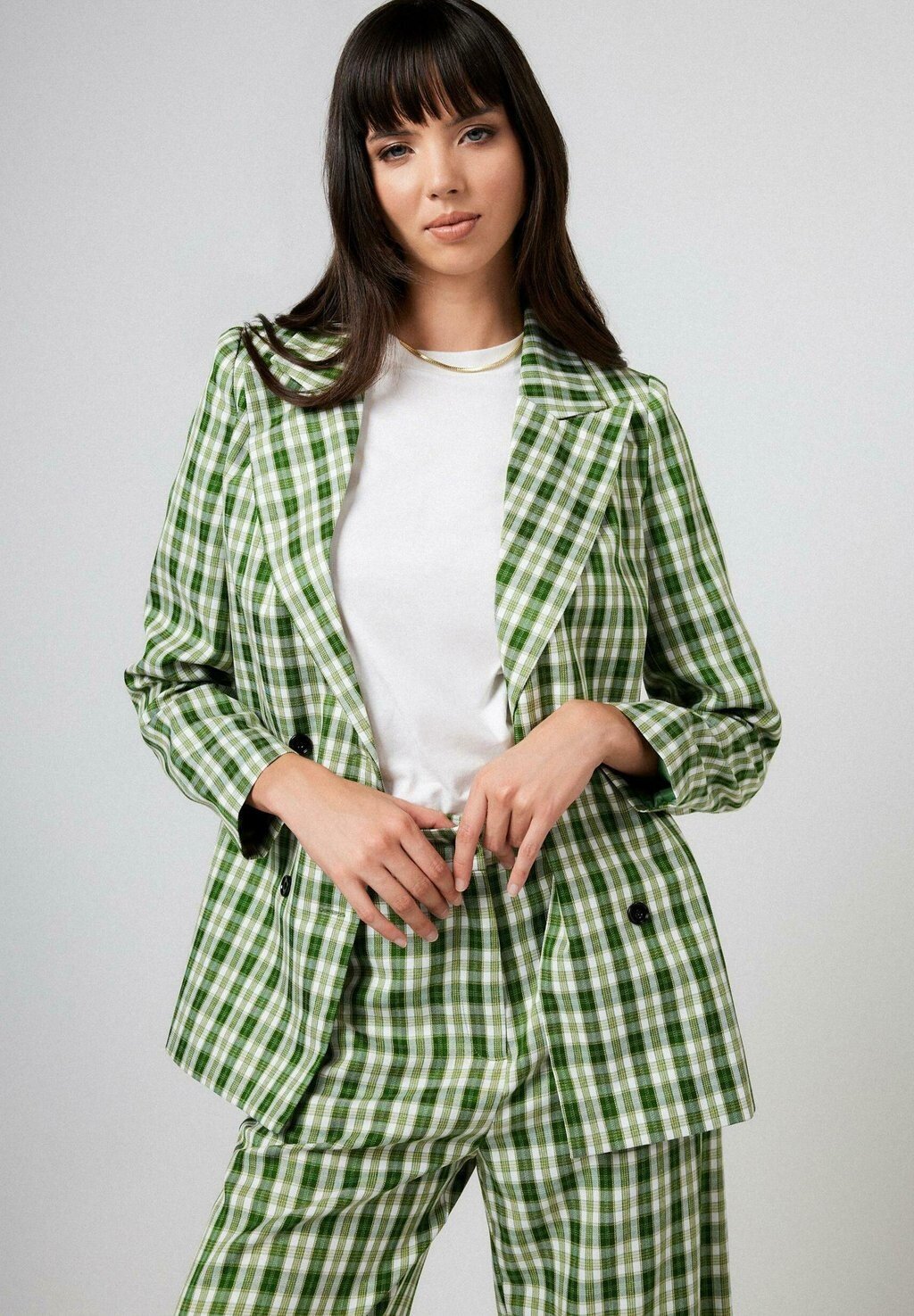 

Блейзер Urban Threads, зеленый