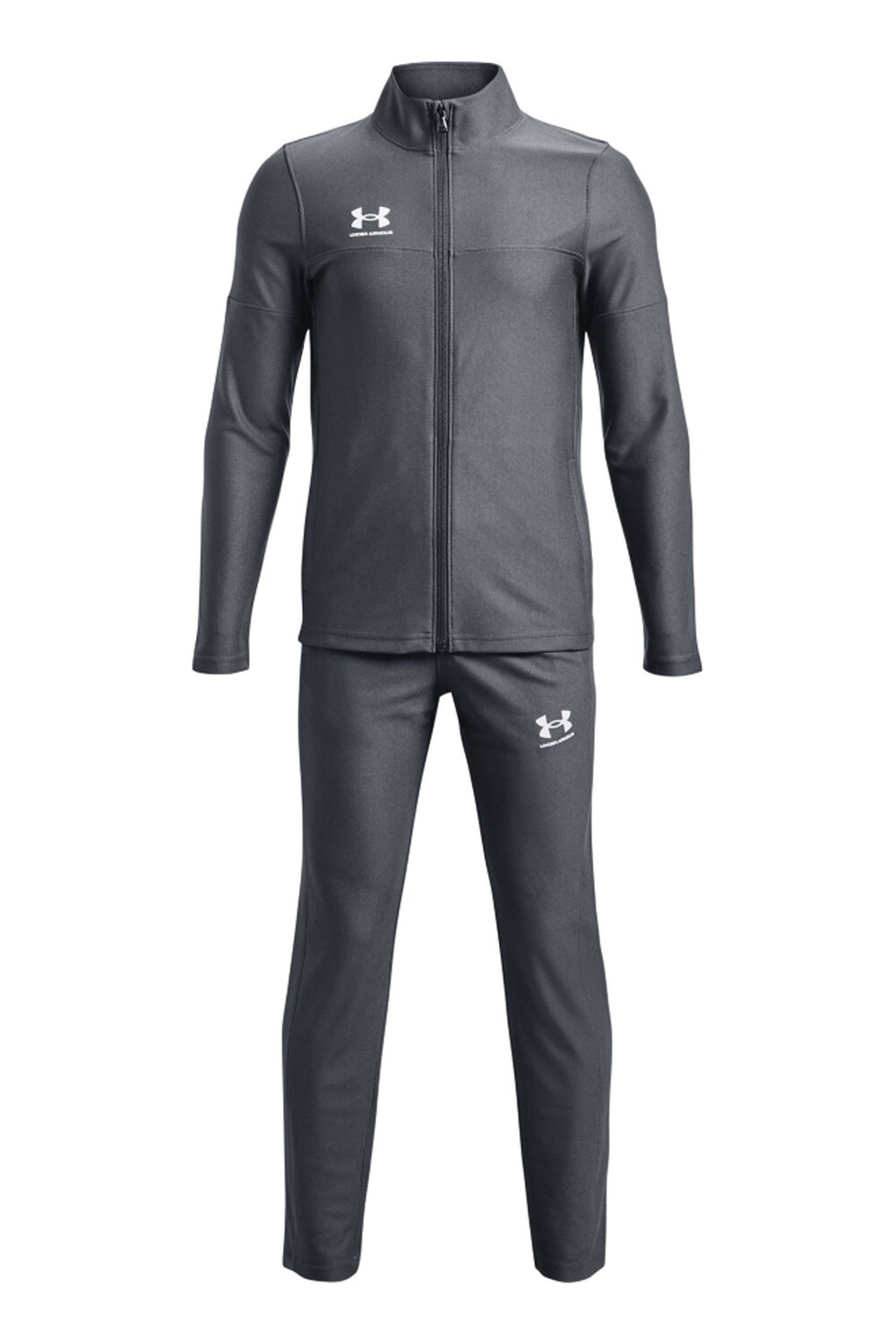 

Молодежный черный футбольный спортивный костюм Challenger Under Armour, серый