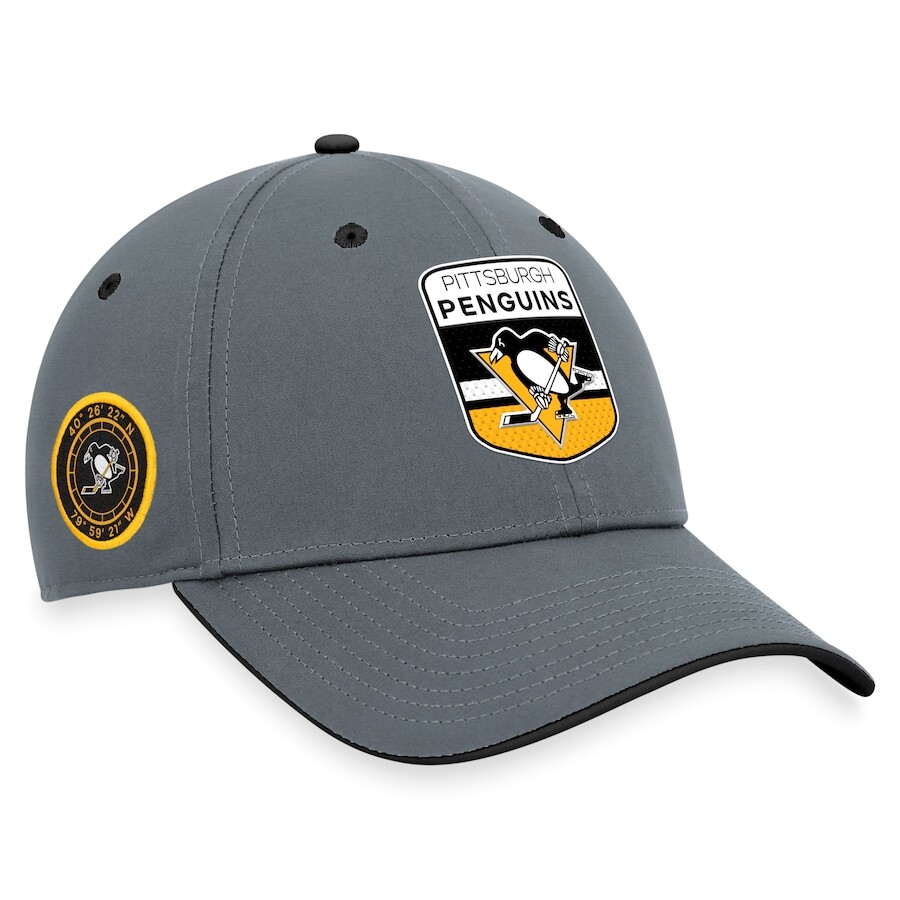 

Бейсболка Fanatics Branded Pittsburgh Penguins, серый