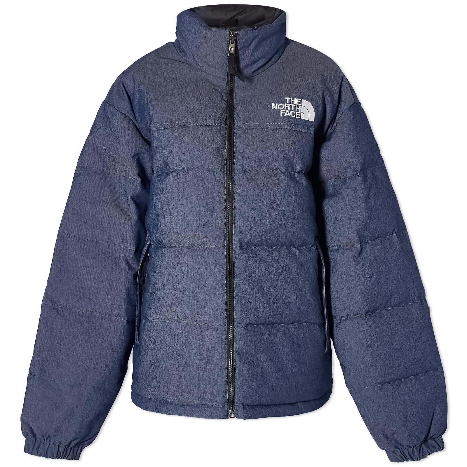 Куртка The North Face 92 Reversible Nuptse, цвет Denim Blue & Tnf Black