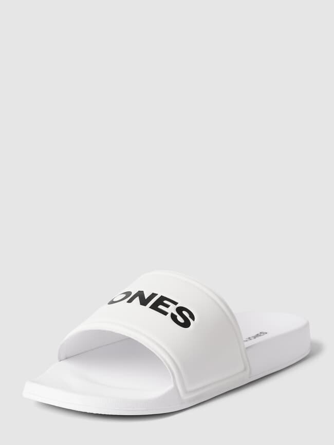 

Шлепанцы с логотипом модели «LARRY» Jack & Jones, белый