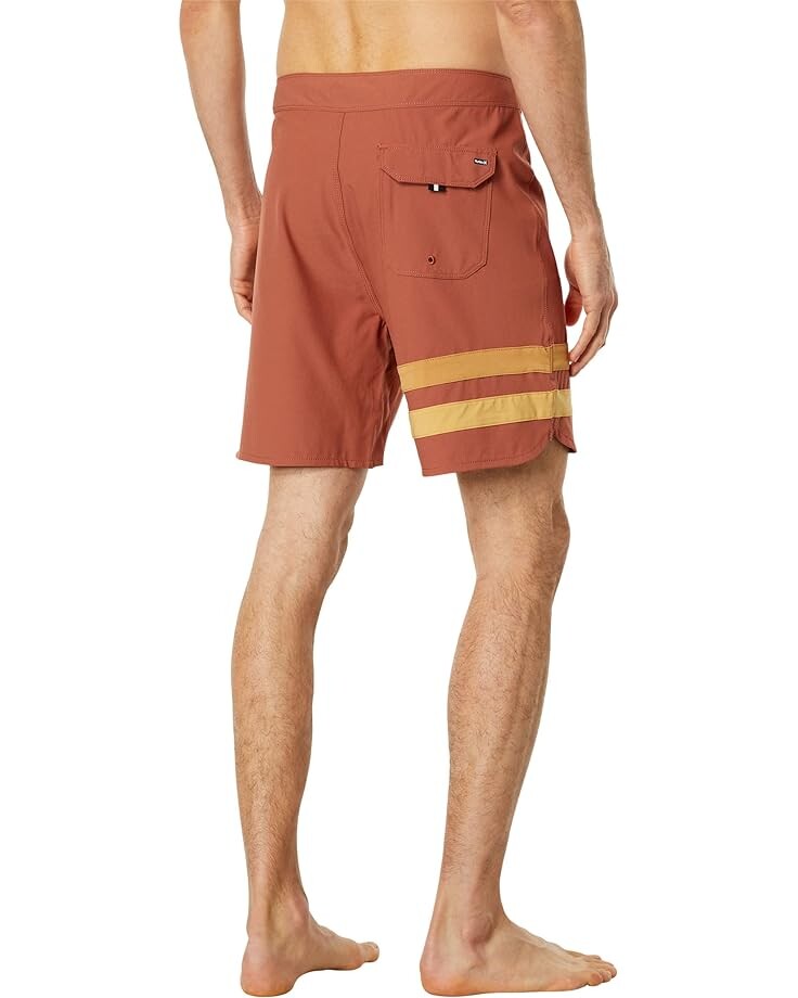 

Шорты для плавания Hurley Block Party 18" Boardshorts, цвет Zion Rust