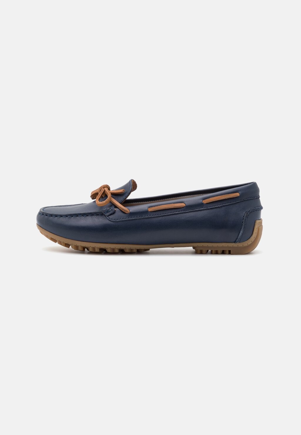 

Слипоны Kosmopolis Grip Geox, цвет navy/camel