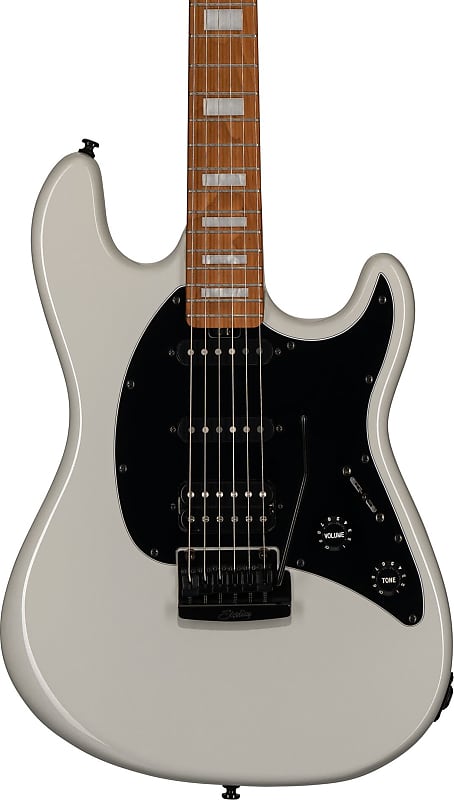Электрогитара Sterling Cutlass CT50 Plus HSS Electric Guitar, Chalk Grey